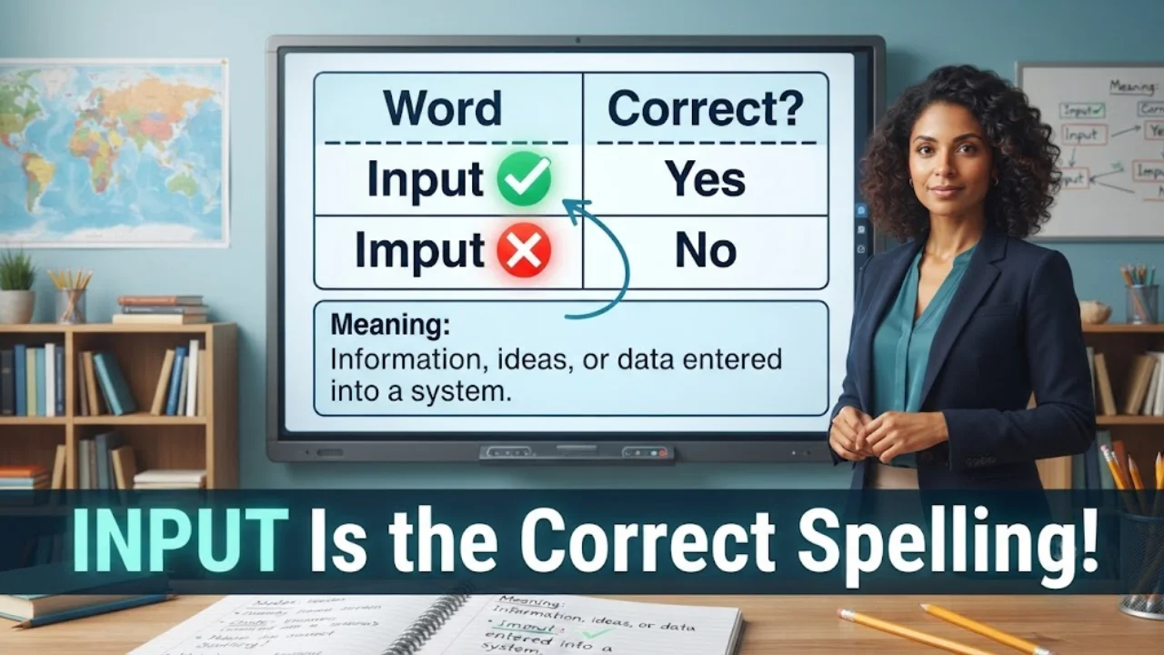 Input or Imput: Which Is Correct? Meaning, Spelling, and Common Usage Explained